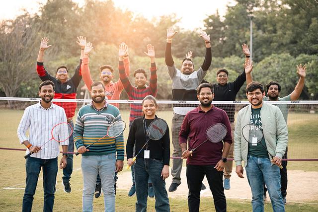 Professional woman in office